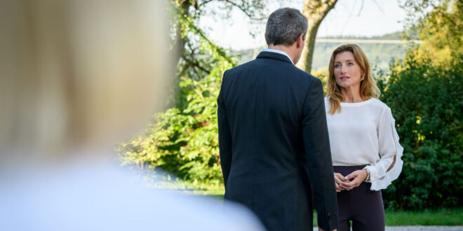 Alexandra e Christoph / Tempesta d'amore (foto Mediaset)