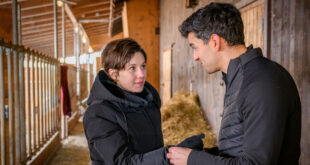 Eleni e Leander / Tempesta d'amore (foto Mediaset)