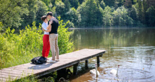 Eleni e Leander / Tempesta d'amore (foto Mediaset)